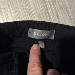 DL1961 Midnight Black Denim